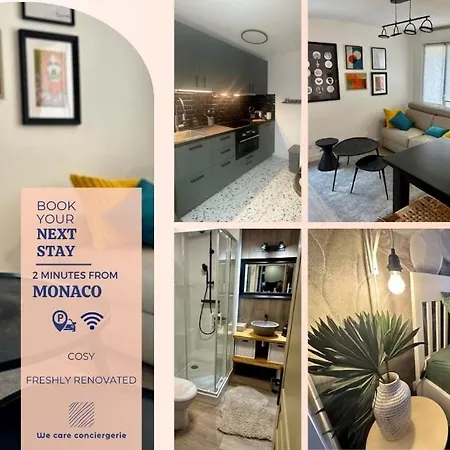 Elegant T2 Parking - Near Monacoeatrice * Beausoleil